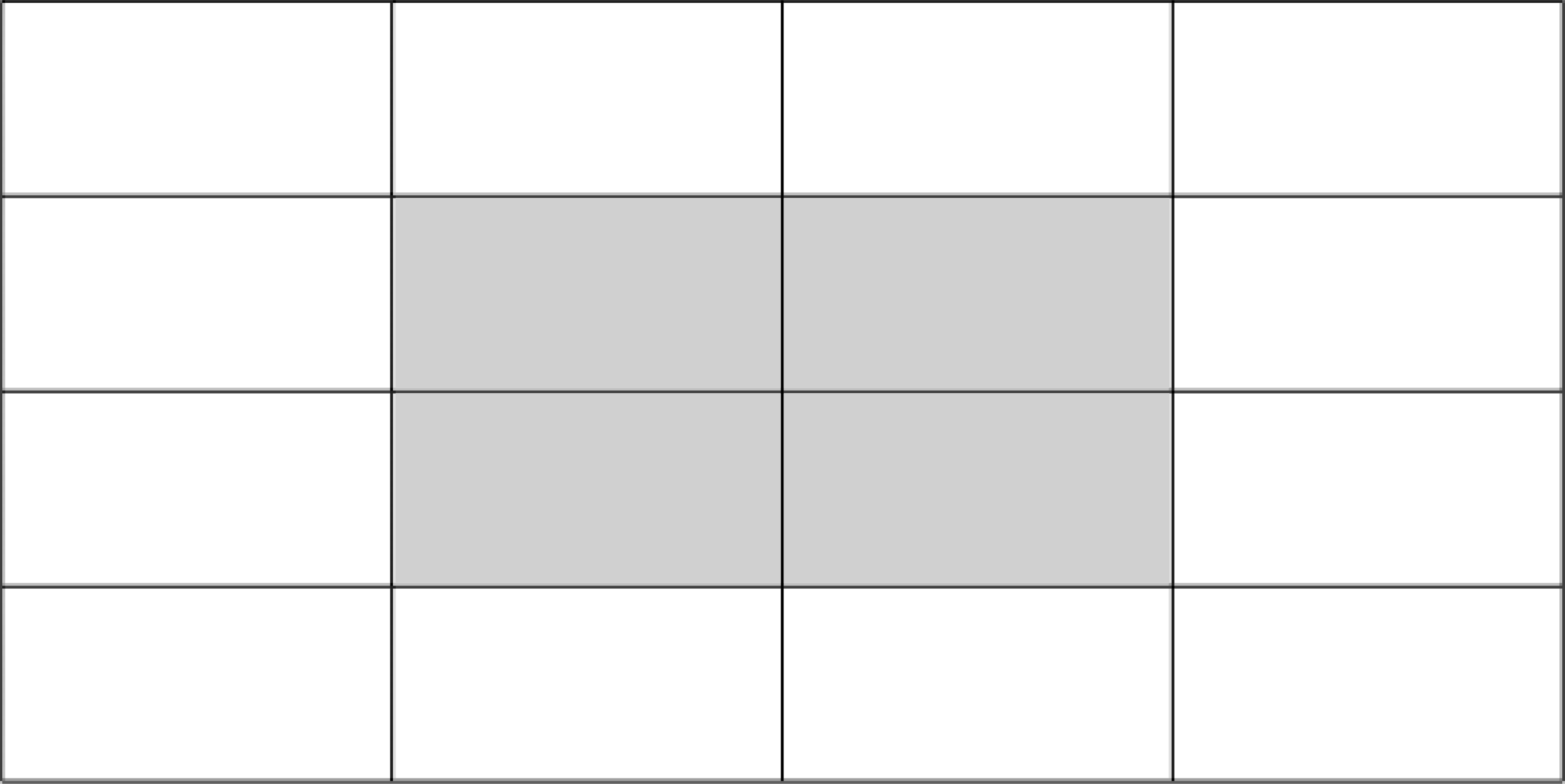 Abbildung Fliesenverband Kreuzfuge